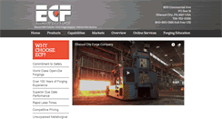 Desktop Screenshot of ellwoodcityforge.com